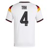 Camisola Alemanha Tah 4 1º Equipamento Mundial 2026 Manga Curta