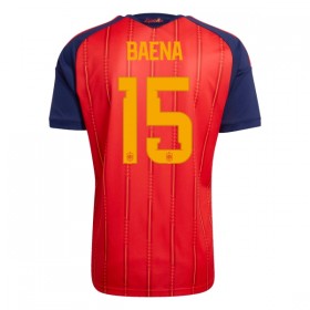 Camisola Espanha Baena 15 1º Equipamento Mundial 2026 Manga Curta