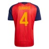 Camisola Espanha Cubarsi 4 1º Equipamento Mundial 2026 Manga Curta