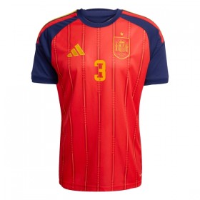 Camisola Espanha Le Normand 3 1º Equipamento Mundial 2026 Manga Curta