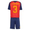Camisola Espanha Le Normand 3 Criança 1º Equipamento Mundial 2026 Manga Curta