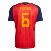 Camisola Espanha Merino 6 1º Equipamento Mundial 2026 Manga Curta