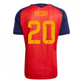 Camisola Espanha Pedri 20 1º Equipamento Mundial 2026 Manga Curta