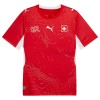 Camisola Suíça 1º Equipamento Mundial 2026 Manga Curta