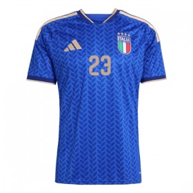 Camisola Itália Bastoni 23 1º Equipamento Mundial 2026 Manga Curta