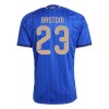Camisola Itália Bastoni 23 1º Equipamento Mundial 2026 Manga Curta