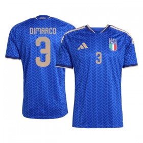 Camisola Itália Dimarco 3 1º Equipamento Mundial 2026 Manga Curta