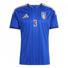 Camisola Itália Dimarco 3 Criança 1º Equipamento Mundial 2026 Manga Curta