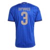 Camisola Itália Dimarco 3 Criança 1º Equipamento Mundial 2026 Manga Curta