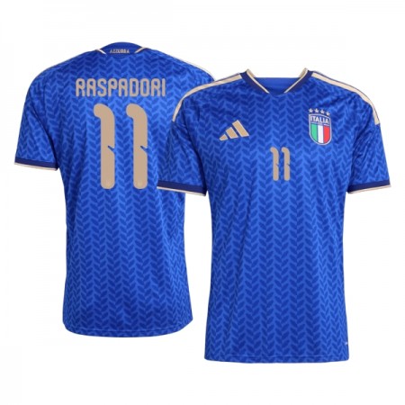 Camisola Itália Raspadori 11 1º Equipamento Mundial 2026 Manga Curta