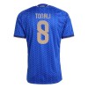 Camisola Itália Tonali 8 1º Equipamento Mundial 2026 Manga Curta
