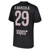 Camisola Paris Saint-Germain B. Barcola 29 Jordan 4º Equipamento 2025-26 Manga Curta