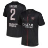 Camisola Paris Saint-Germain Hakimi 2 Jordan 4º Equipamento 2025-26 Manga Curta