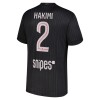 Camisola Paris Saint-Germain Hakimi 2 Jordan 4º Equipamento 2025-26 Manga Curta