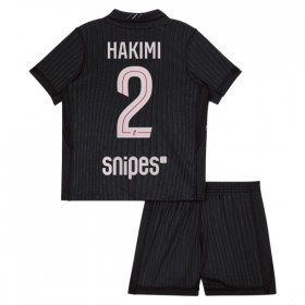 Camisola Paris Saint-Germain Hakimi 2 Jordan Criança 4º Equipamento 2025-26 Manga Curta