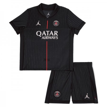 Camisola Paris Saint-Germain Jordan Criança 4º Equipamento 2025-26 Manga Curta