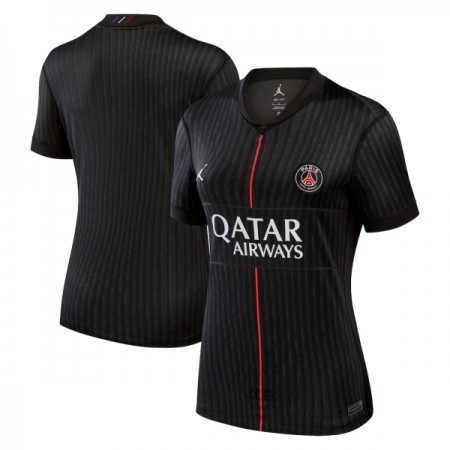 Camisola Paris Saint-Germain Jordan Mulher 4º Equipamento 2025-26 Manga Curta