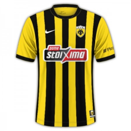 Camisola AEK Athens 1º Equipamento 2025-26 Manga Curta