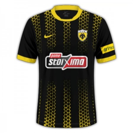 Camisola AEK Athens 2º Equipamento 2025-26 Manga Curta