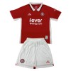 Camisola Bristol City Criança 1º Equipamento 2025-26 Manga Curta