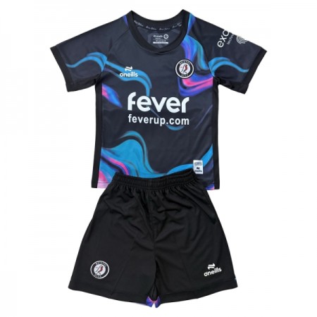 Camisola Bristol City Criança 3º Equipamento 2025-26 Manga Curta
