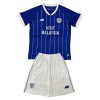 Camisola Cardiff City Criança 1º Equipamento 2025-26 Manga Curta
