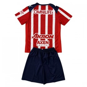 Camisola Chivas de Guadalajara Criança 1º Equipamento 2025-26 Manga Curta