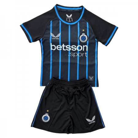 Camisola Club Brugge Criança 1º Equipamento 2025-26 Manga Curta