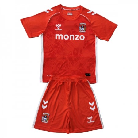 Camisola Coventry City Criança 2º Equipamento 2025-26 Manga Curta