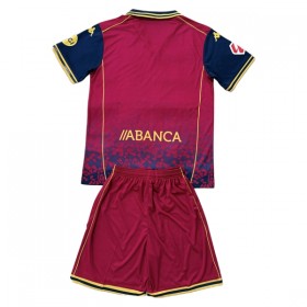 Camisola Deportivo de La Coruna Criança 2º Equipamento 2025-26 Manga Curta