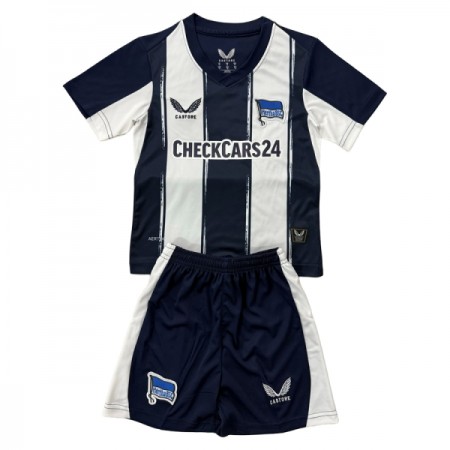 Camisola Hertha BSC Criança 1º Equipamento 2025-26 Manga Curta