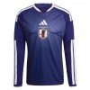 Camisola Japão 1º Equipamento Mundial 2026 Manga Comprida