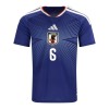 Camisola Japão Endo 6 1º Equipamento Mundial 2026 Manga Curta