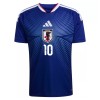 Camisola Japão Kubo 10 1º Equipamento Mundial 2026 Manga Curta