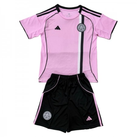 Camisola Leicester City Criança 3º Equipamento 2025-26 Manga Curta