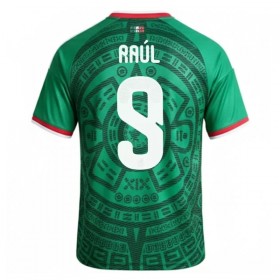 Camisola México Raul 9 1º Equipamento Mundial 2026 Manga Curta