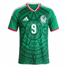 Camisola México Raul 9 1º Equipamento Mundial 2026 Manga Curta