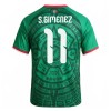 Camisola México S.Gimenez 11 1º Equipamento Mundial 2026 Manga Curta