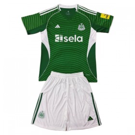 Camisola Newcastle United Criança 2º Equipamento 2025-26 Manga Curta