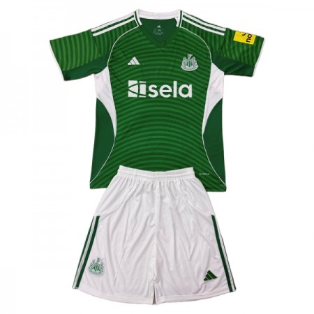 Camisola Newcastle United Criança 2º Equipamento 2025-26 Manga Curta