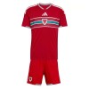 Camisola País de Gales Criança 1º Equipamento Mundial 2026 Manga Curta