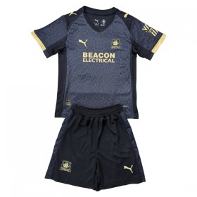 Camisola Plymouth Argyle Criança 2º Equipamento 2025-26 Manga Curta