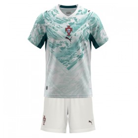 Camisola Portugal Criança 2º Equipamento Mundial 2026 Manga Curta