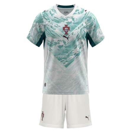 Camisola Portugal Criança 2º Equipamento Mundial 2026 Manga Curta