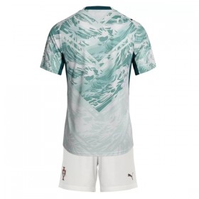Camisola Portugal Criança 2º Equipamento Mundial 2026 Manga Curta