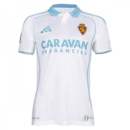 Camisola Real Zaragoza 1º Equipamento 2025-26 Manga Curta