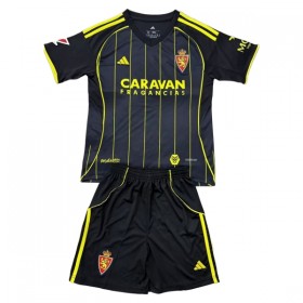 Camisola Real Zaragoza Criança 2º Equipamento 2025-26 Manga Curta