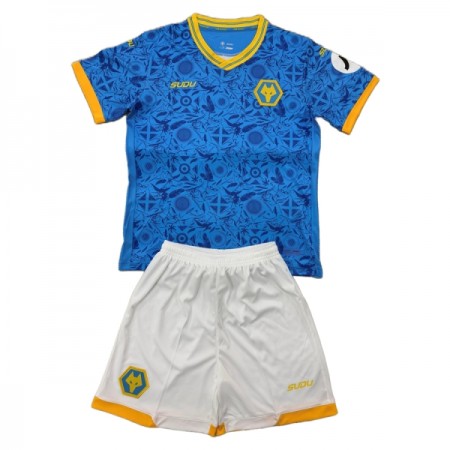 Camisola Wolverhampton Wanderers Criança 3º Equipamento 2025-26 Manga Curta