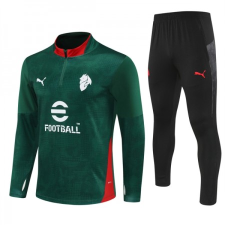 AC Milan Quarter-Zip Sweat de Treino 2025-26 Verde