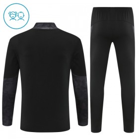 Criança AC Milan Quarter-Zip Sweat de Treino 2025-26 Preta